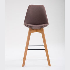 Barhocker Metz Stoff Natura - braun - InfinityMarket