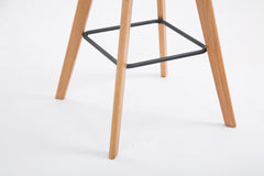 Barhocker Metz Stoff Natura - taupe