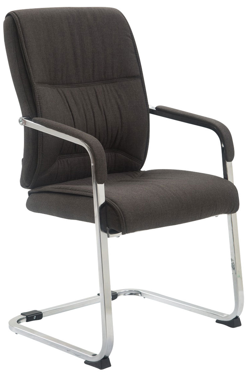 XL Besucherstuhl Anubis Stoff - dunkelgrau by Dropshipping-Europe – Möbel