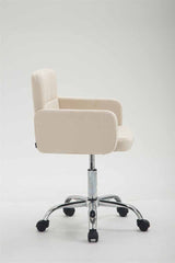 Arbeitshocker Los Angeles Stoff - creme