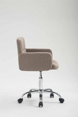 Arbeitshocker Los Angeles Stoff - taupe
