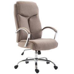 Bürostuhl Vaud Stoff - taupe