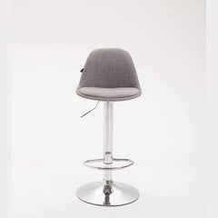 Barhocker Kiel Stoff - grau