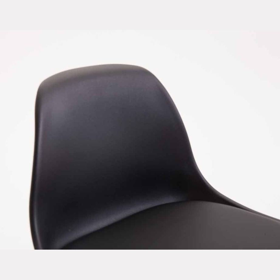 Barhocker Kiel Kunstleder - schwarz - InfinityMarket