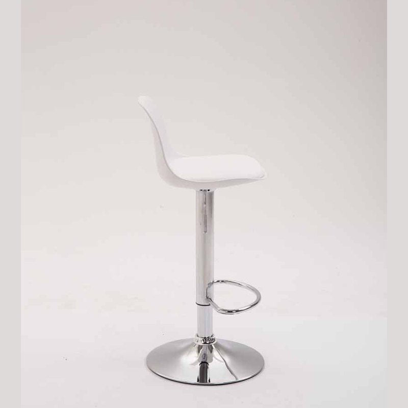 Barhocker Kiel Kunstleder - weiß - InfinityMarket