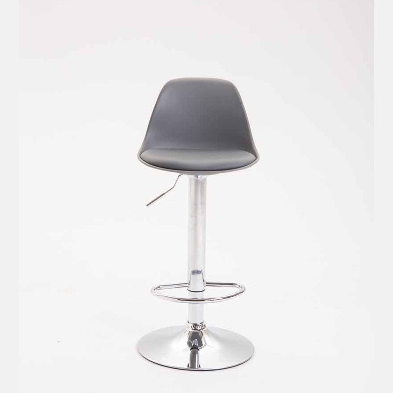 Barhocker Kiel Kunstleder - grau - InfinityMarket