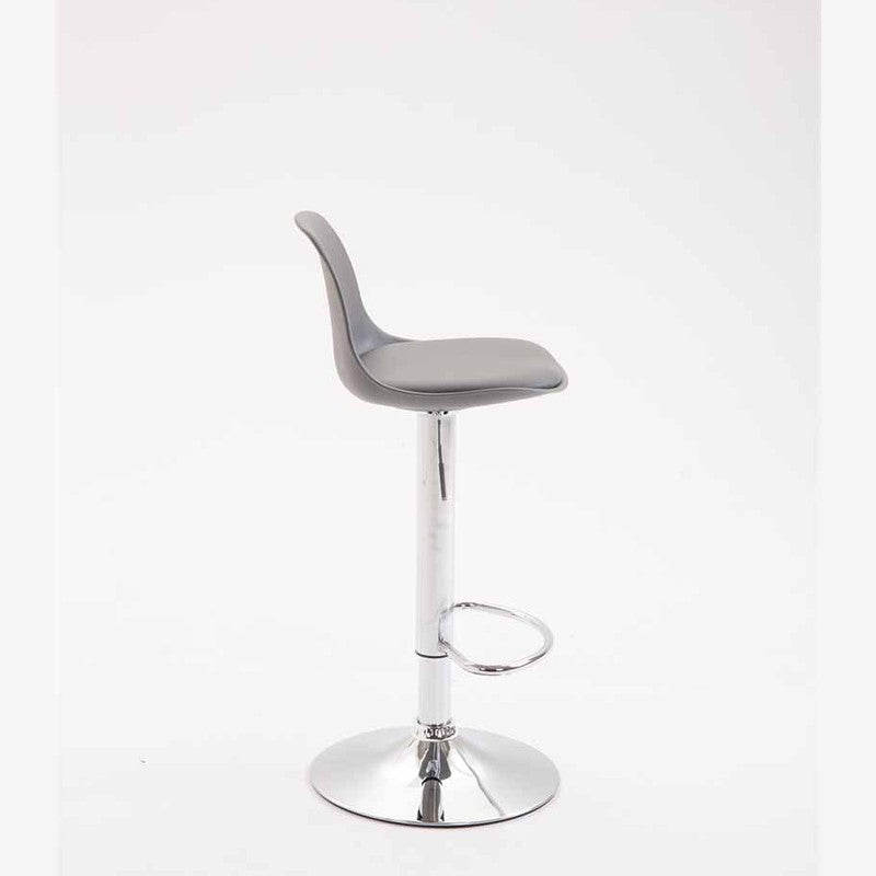 Barhocker Kiel Kunstleder - grau - InfinityMarket