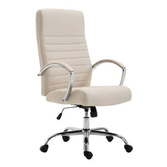 Bürostuhl Valais Stoff - creme