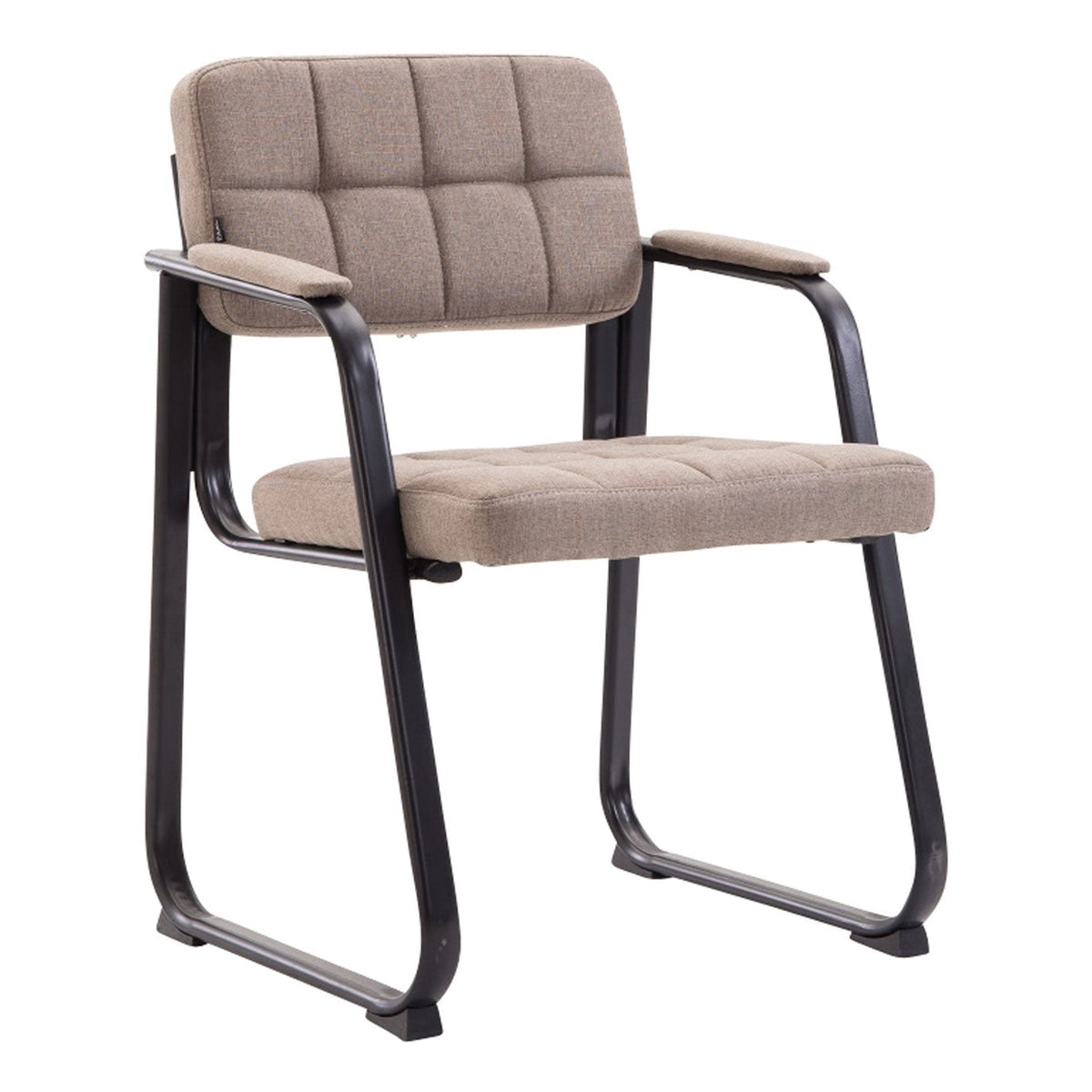 Besucherstuhl Canada B Stoff - taupe