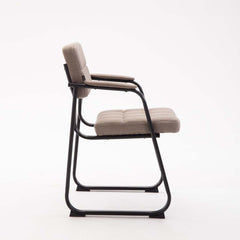Besucherstuhl Canada B Stoff - taupe