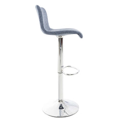 Barhocker Hoover Stoff C - blau