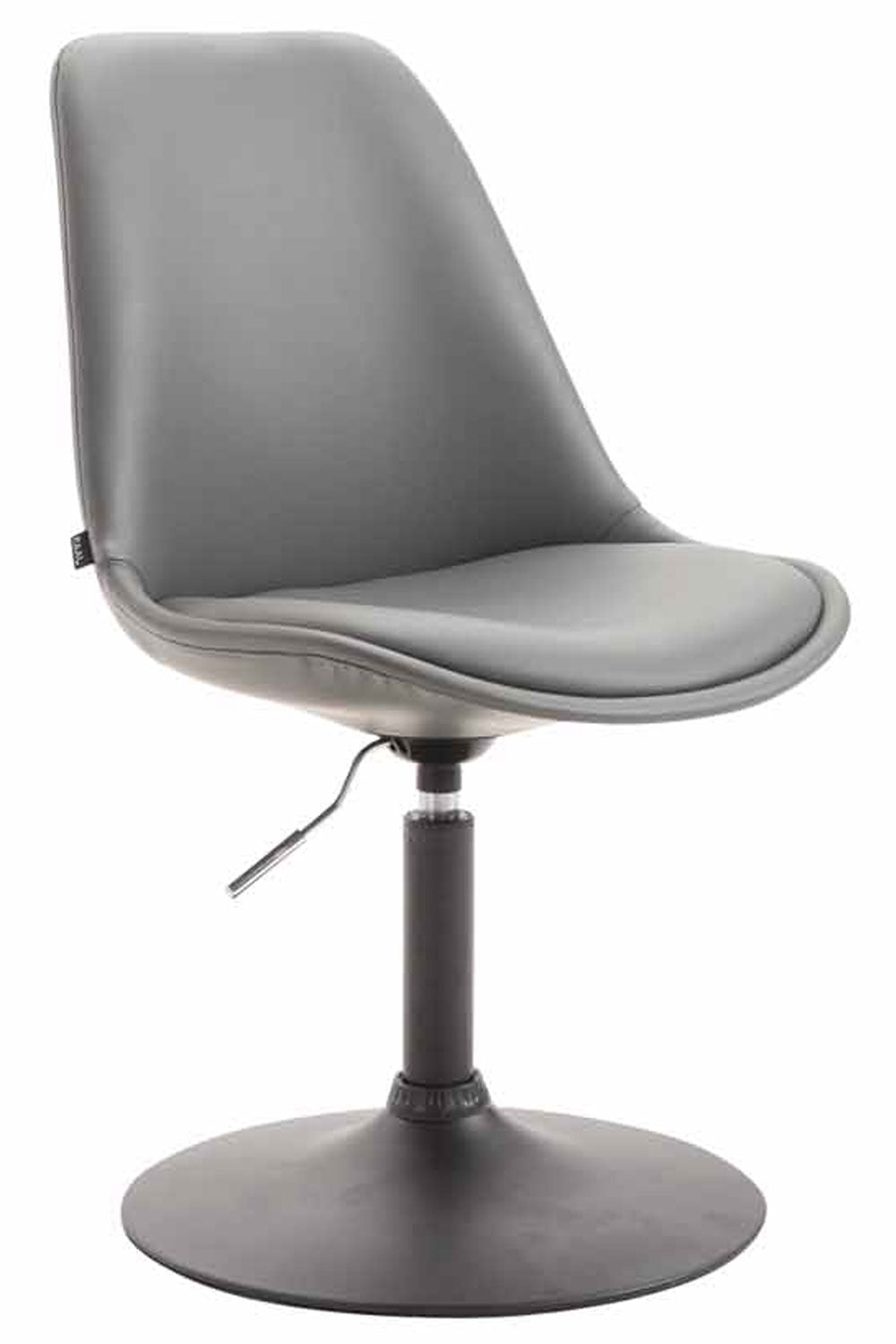 Stuhl Maverick B Kunstleder - grau