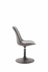 Stuhl Maverick B Kunstleder - grau