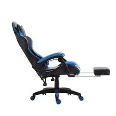 Bürostuhl Ignite Kunstleder - schwarz/blau