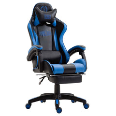 Bürostuhl Ignite Kunstleder - schwarz/blau