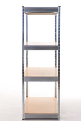 Lagerregal 160x60x180 cm - silber