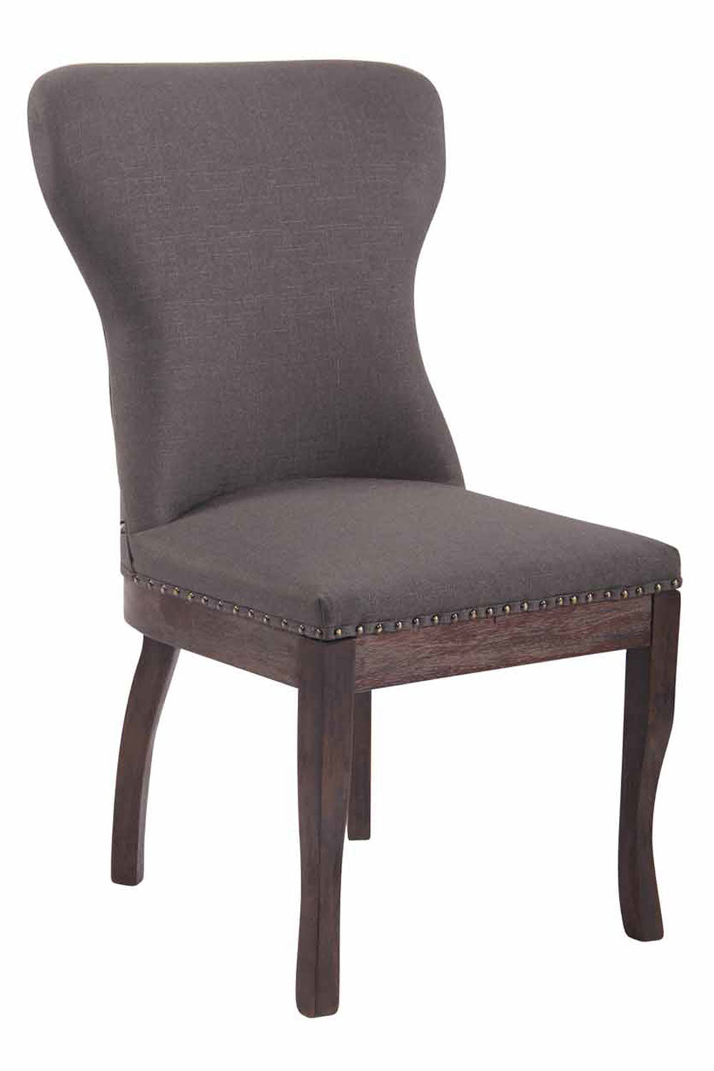 Stuhl Windsor Stoff - dunkelgrau