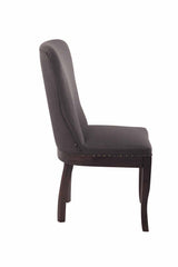 Stuhl Windsor Stoff - dunkelgrau