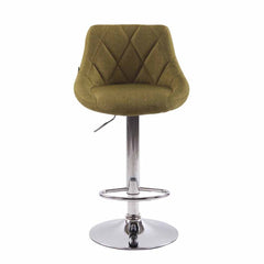 2er Set Barhocker Lazio Stoff C - grün