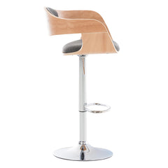 Barhocker Kingston C Stoff - natura/hellgrau
