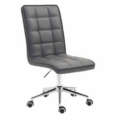 Arbeitshocker Peking V2 Kunstleder - grau