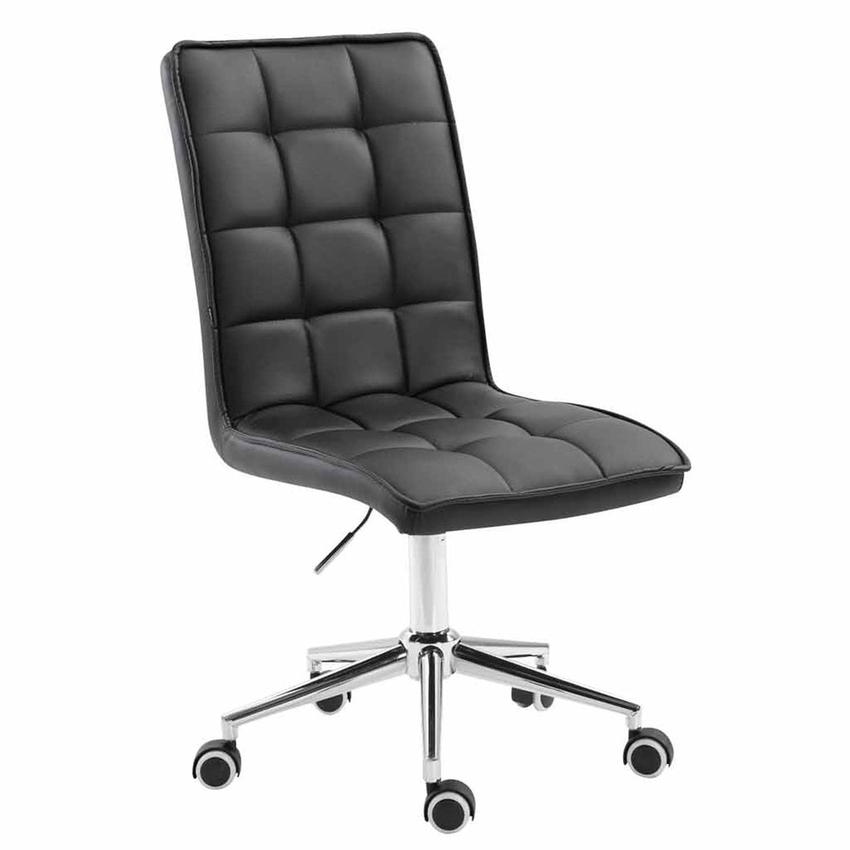 Arbeitshocker Peking V2 Kunstleder - schwarz