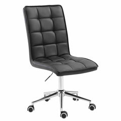 Arbeitshocker Peking V2 Kunstleder - schwarz