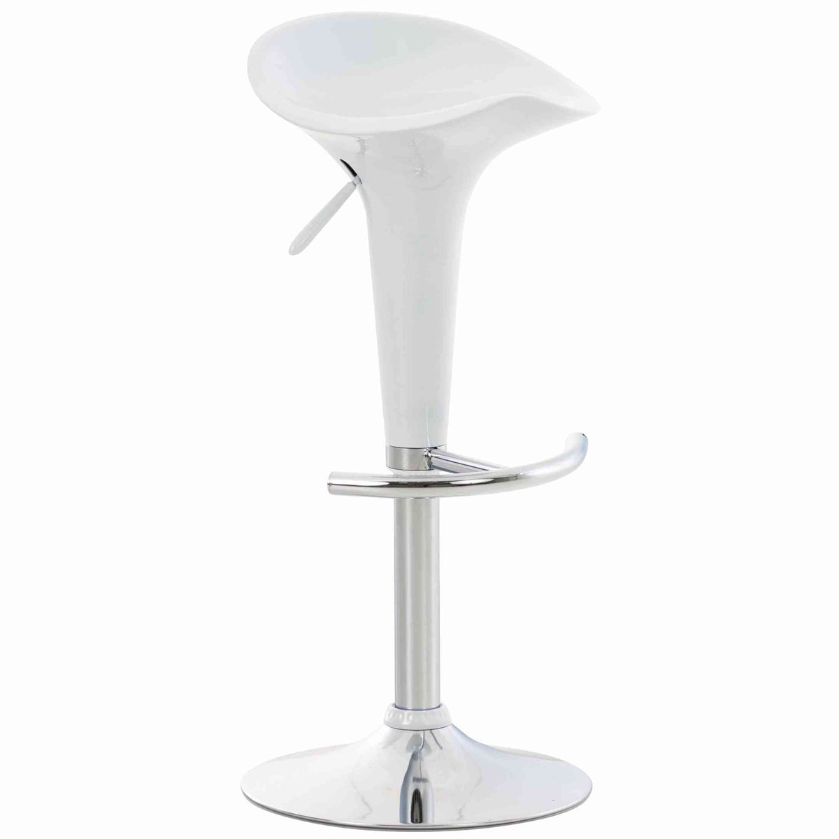 Barhocker Saddle - weiß - InfinityMarket