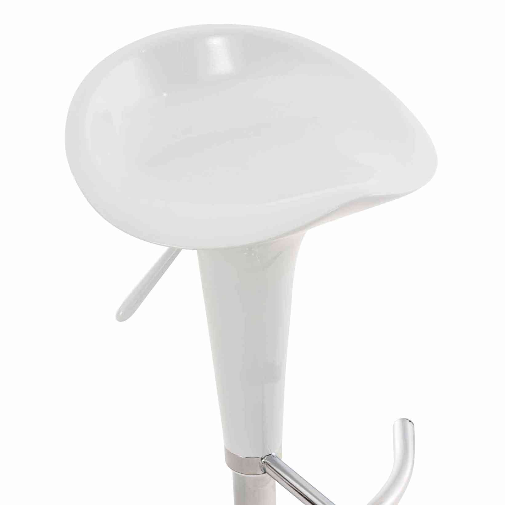 Barhocker Saddle - weiß - InfinityMarket