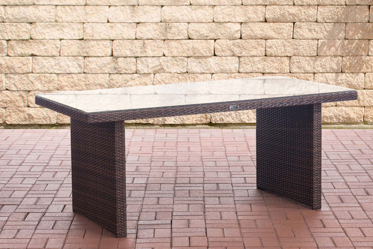 Tisch Avignon 180 cm - braun-meliert