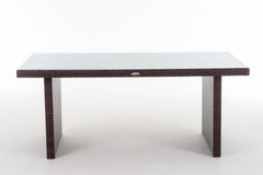 Tisch Avignon 180 cm - braun-meliert