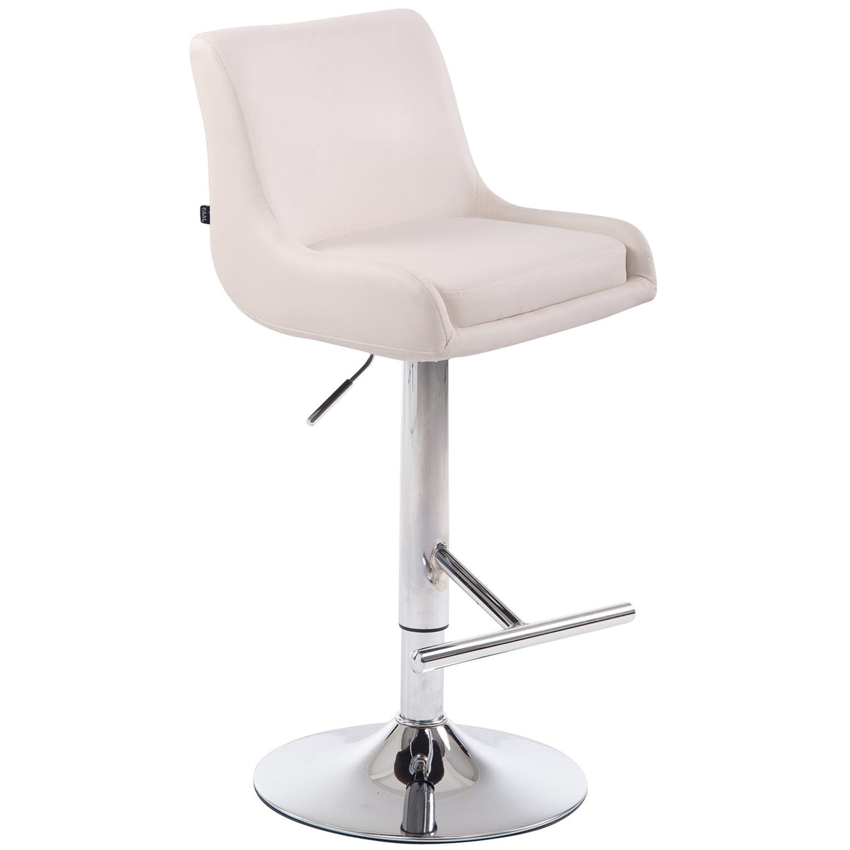 Barhocker Club Kunstleder C - weiß