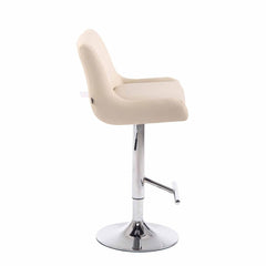 Barhocker Club Kunstleder C - creme