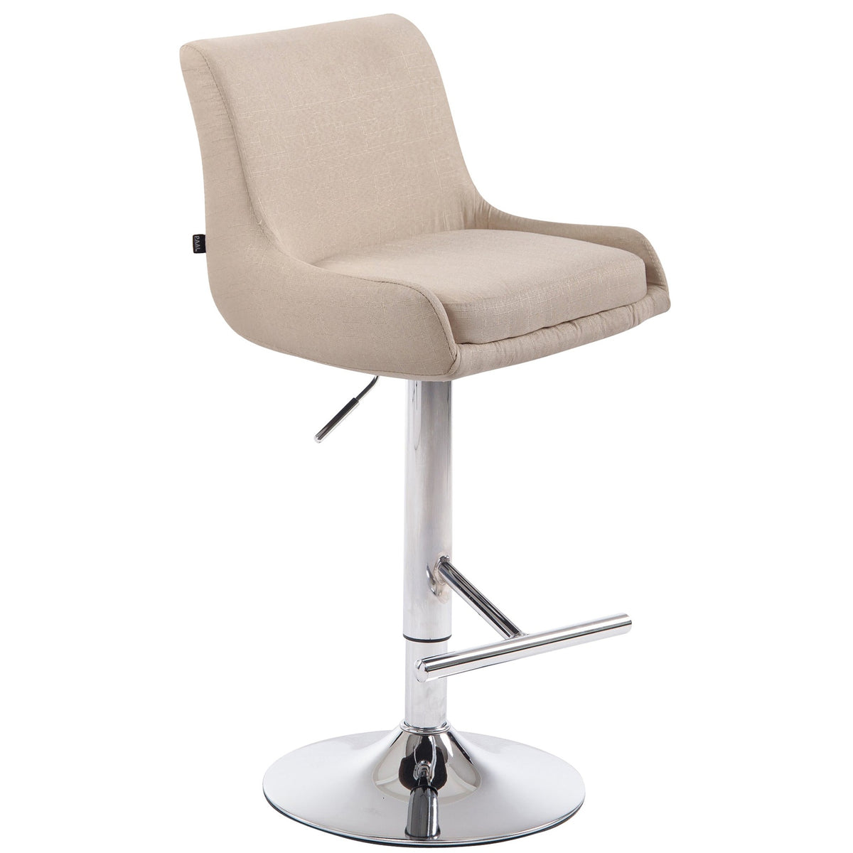 Barhocker Club Stoff C - creme