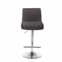 Barhocker Club Stoff C - dunkelgrau