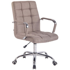 Bürostuhl Deli Stoff - taupe