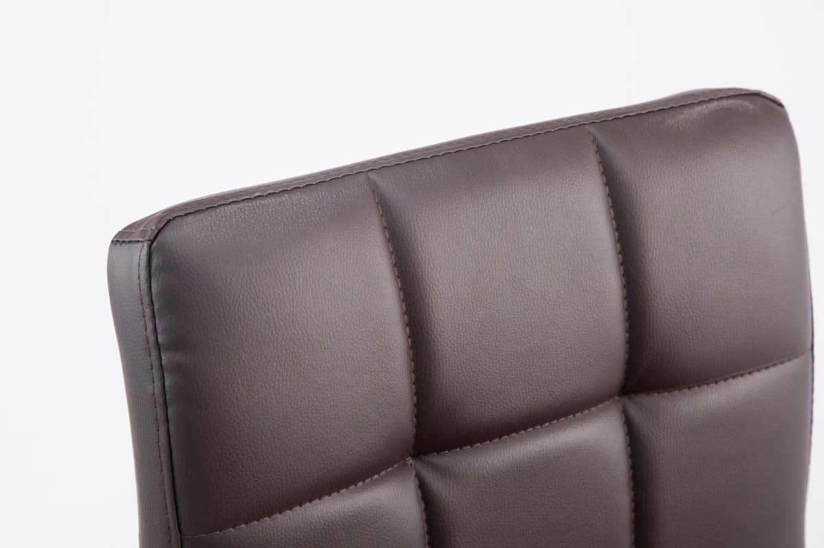 2er Set Lounger Palma V2 Kunstleder - braun by Dropshipping-Europe – Barhocker