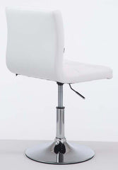 2er Set Lounger Palma V2 Kunstleder - weiß by Dropshipping-Europe – Barhocker