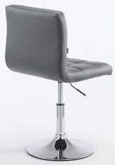 2er Set Lounger Palma V2 Kunstleder - grau by Dropshipping-Europe – Barhocker
