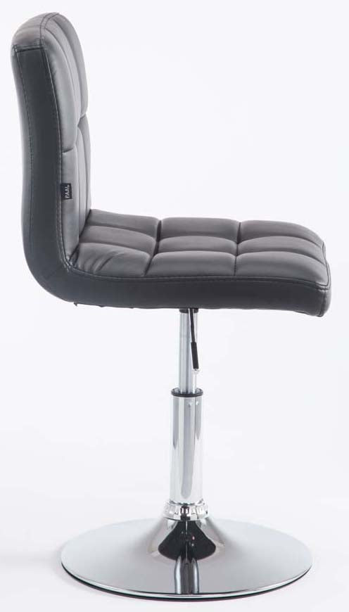 2er Set Lounger Palma V2 Kunstleder - schwarz by Dropshipping-Europe – Barhocker