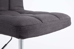 2er Set Lounger Palma V2 Stoff - schwarz