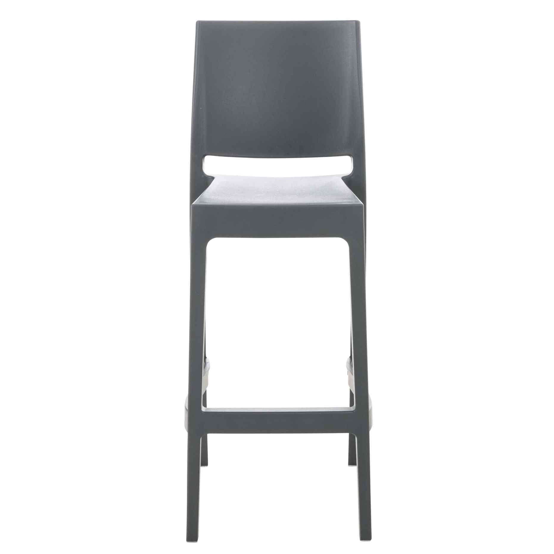 Barhocker Maya - dunkelgrau - InfinityMarket