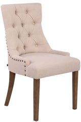 Esszimmerstuhl Aberdeen Stoff antik-hell - creme
