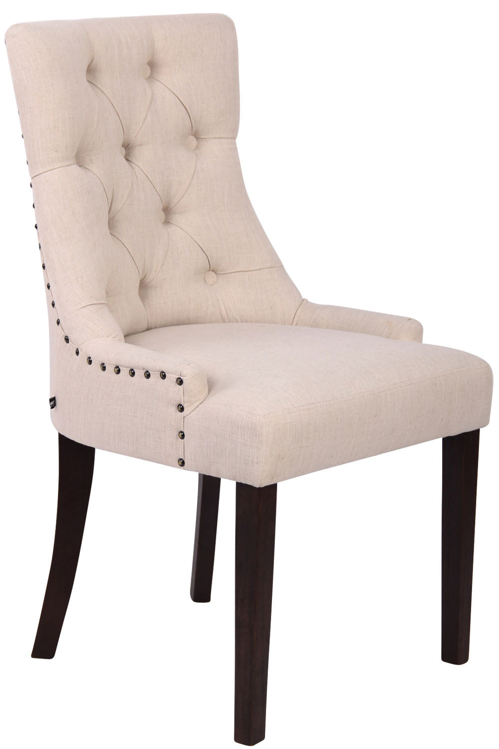 Esszimmerstuhl Aberdeen Stoff antik - creme