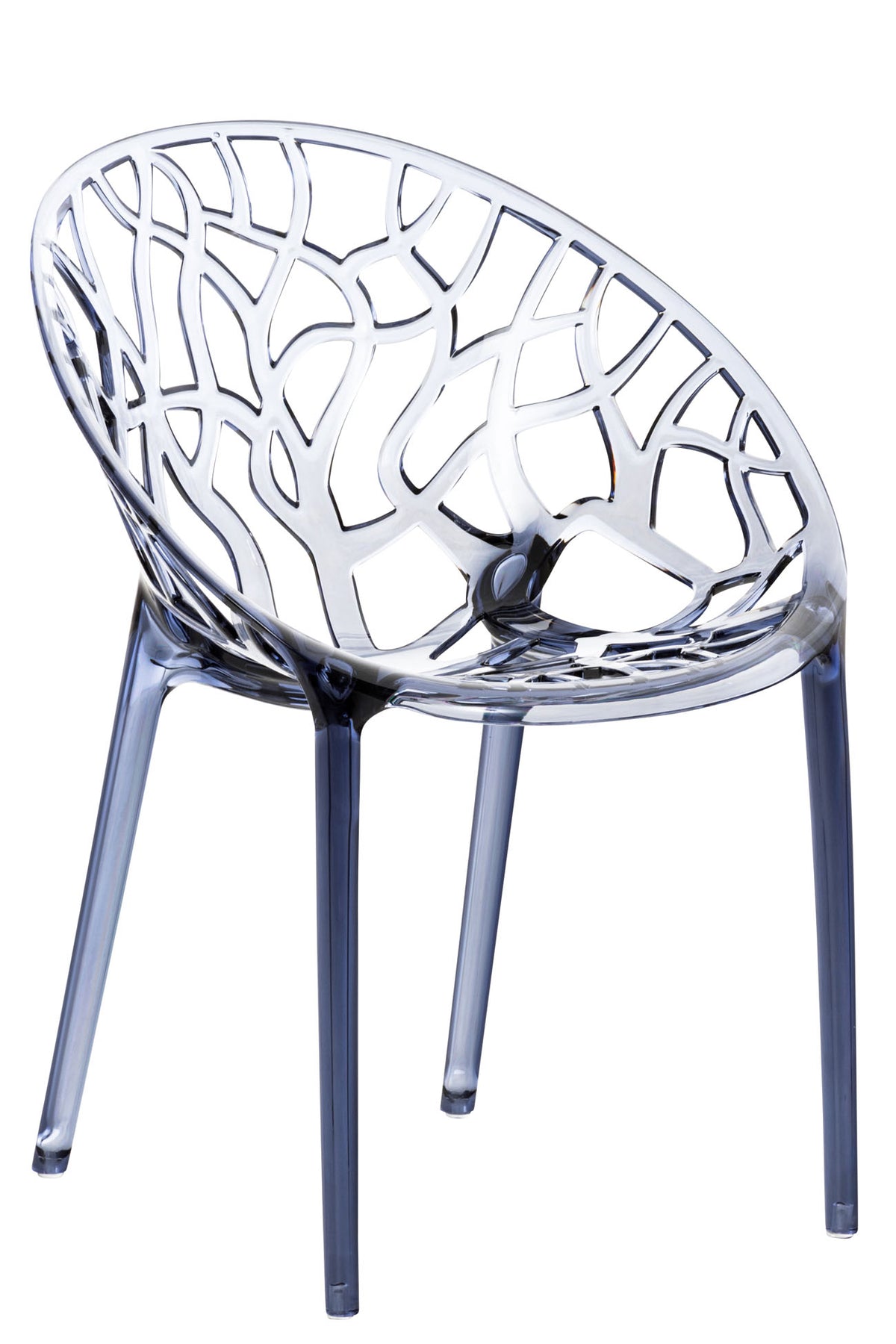 Stapelstuhl CRYSTAL - grau - InfinityMarket
