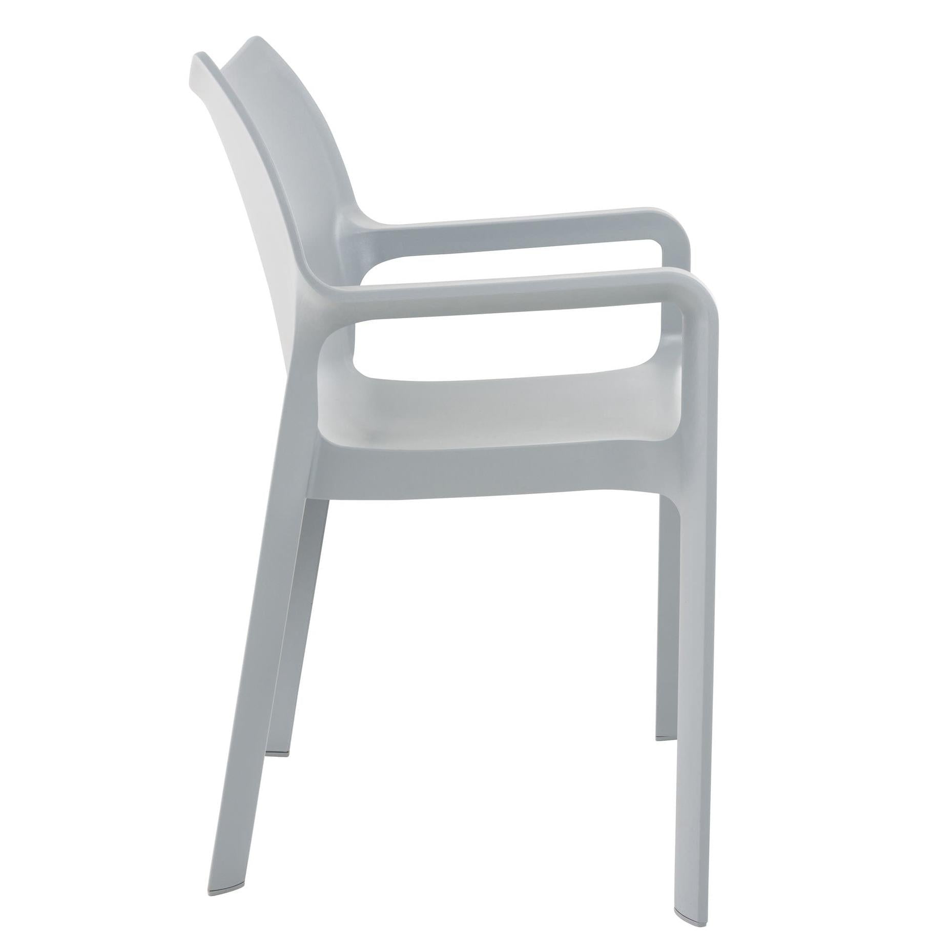 Stuhl DIVA - hellgrau - InfinityMarket