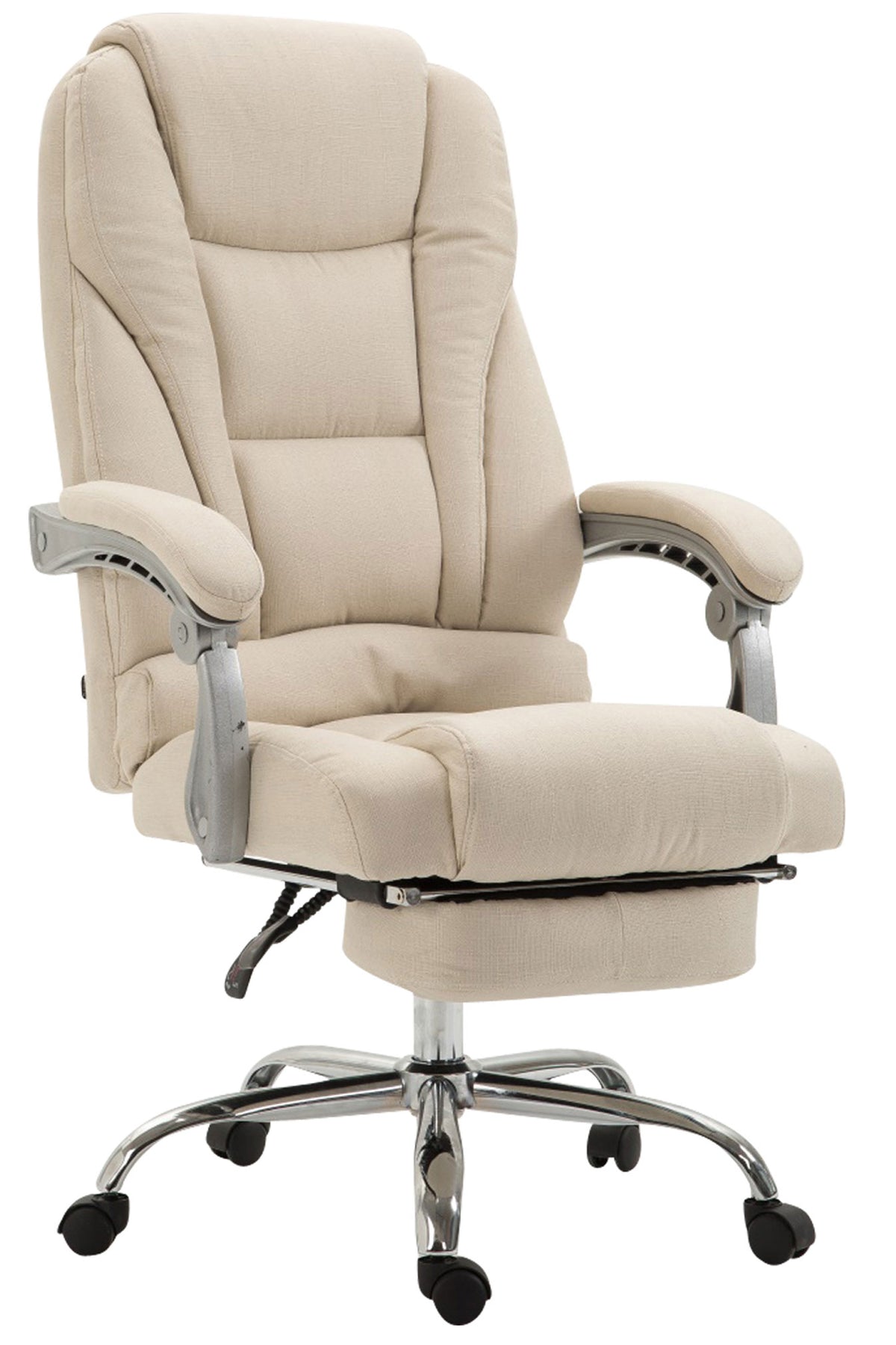 Bürostuhl Pacific Stoff - creme