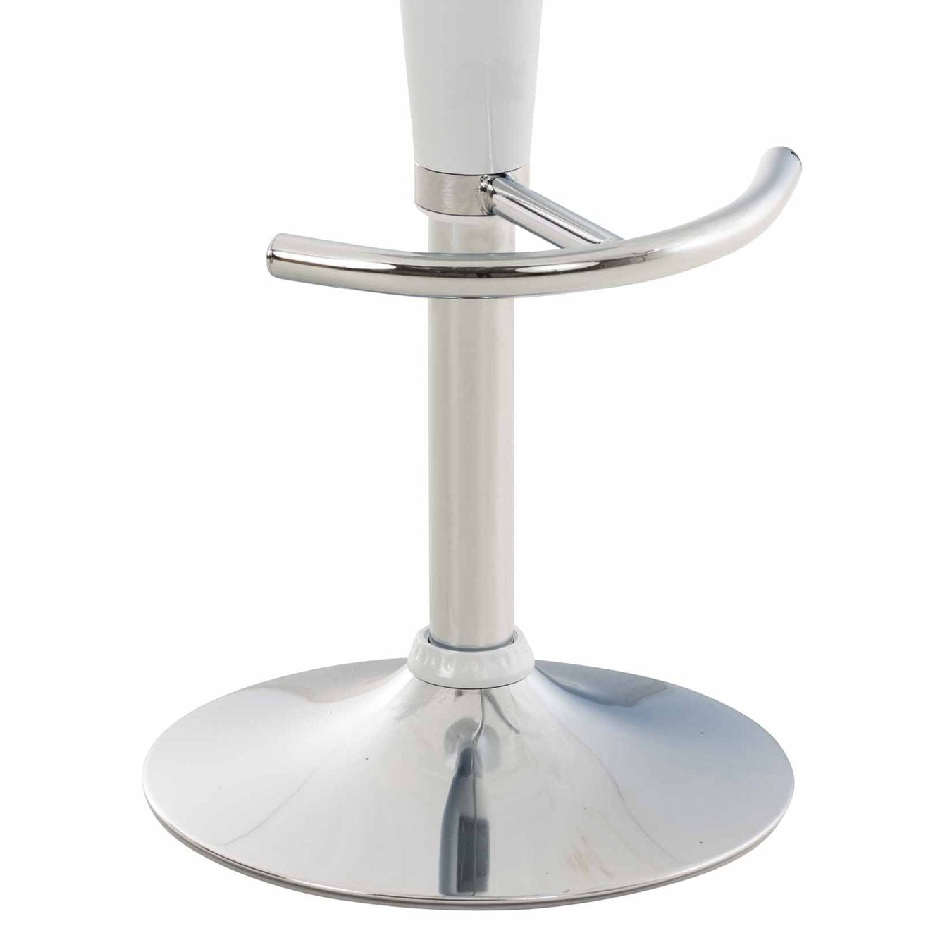 2er Set Barhocker Saddle - weiß - InfinityMarket