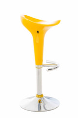 2er Set Barhocker Saddle - gelb
