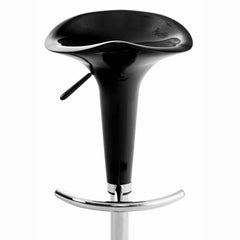 2er Set Barhocker Saddle - schwarz